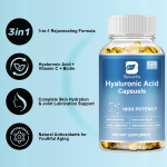 Hyaluronic Acid Softgel Supplier - OEM Skin Hydration Private Label