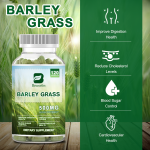 Barley Grass Capsule Factory - OEM Cardiovascular Health Bulk