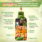 Graviola Liquid Drops Factory - OEM Sea Moss Black Seed Oil Bulk