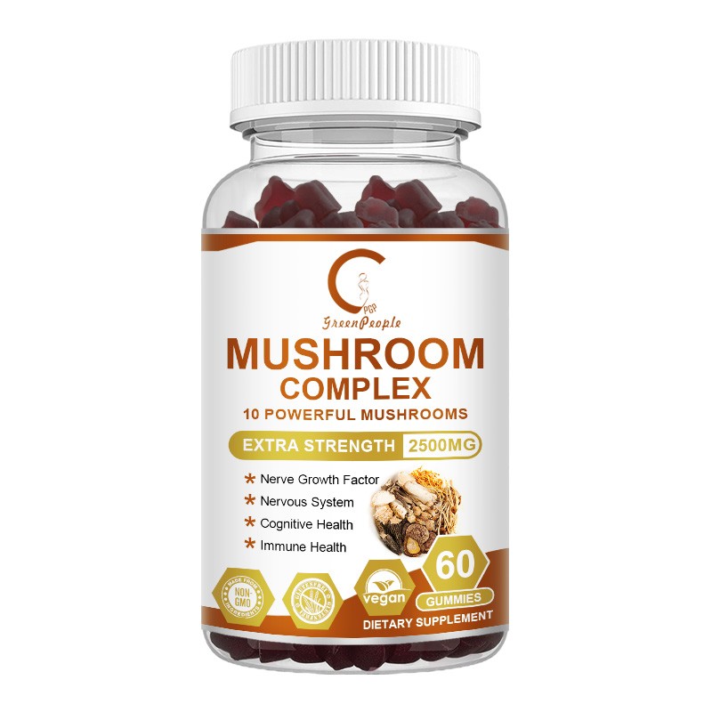 Mushroom Gummies Supplier - OEM Brain Function Booster Custom