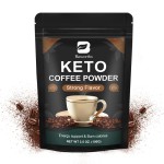 Keto Coffee Powder Factory - OEM Low Calorie Instant Bulk