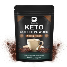 Keto Coffee Powder Factory - OEM Low Calorie Instant Bulk