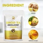 Ginger Tea Manufacturer - OEM Honey Lemon Flavor Custom