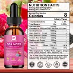 Sea Moss Liquid Drops Factory - OEM Immune Health Drink Private Label