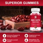 Red Date Gummies Factory - OEM Iron Calcium Women's Supplement