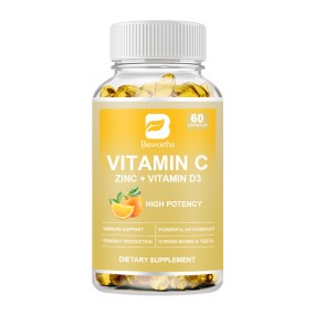 Vitamin D3 Softgel Manufacturer - OEM Zinc Vitamin C Custom Formula