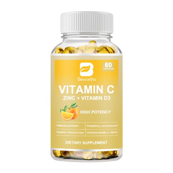 Vitamin D3 Softgel Manufacturer - OEM Zinc Vitamin C Custom Formula