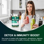 Sea Moss Capsule Factory - OEM Joint Skin Health Private Label