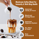 Mushroom Coffee Powder Factory - OEM Instant Blend Extract Bulk