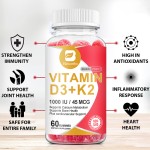 Vitamin D3 K2 Gummies Factory - OEM Bone Health Bulk Supply