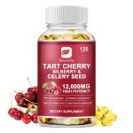 Tart Cherry Capsules Factory - OEM Sleep Muscle Recovery Bulk