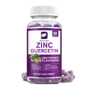 Zinc Quercetin Gummies Factory - OEM Immune Cardiovascular Support