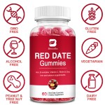 Red Date Gummies Factory - OEM Iron Calcium Women's Supplement