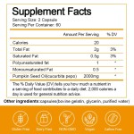 Pumpkin Seed Oil Softgel Manufacturer - OEM Prostate Hair Growth Custom