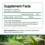 Barley Grass Capsule Factory - OEM Cardiovascular Health Bulk