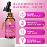 Sea Moss Liquid Drops Factory - OEM Immune Health Drink Private Label