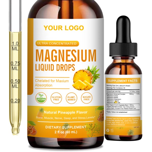 Magnesium Complex Drops Manufacturer - OEM Muscle Nerve Health Bulk