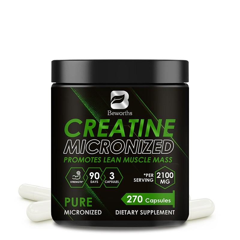 Creatine Capsules Factory - OEM Pre Workout Sports Nutrition