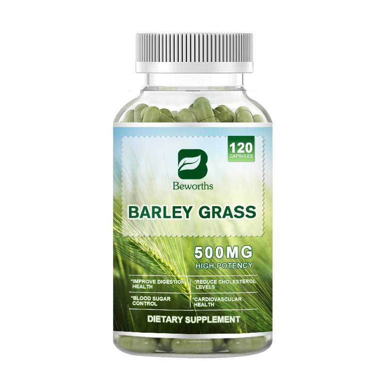 Barley Grass Capsule Factory - OEM Cardiovascular Health Bulk