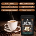 Keto Coffee Powder Factory - OEM Low Calorie Instant Bulk