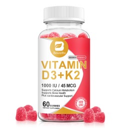 Vitamin D3 K2 Gummies Factory - OEM Bone Health Bulk Supply