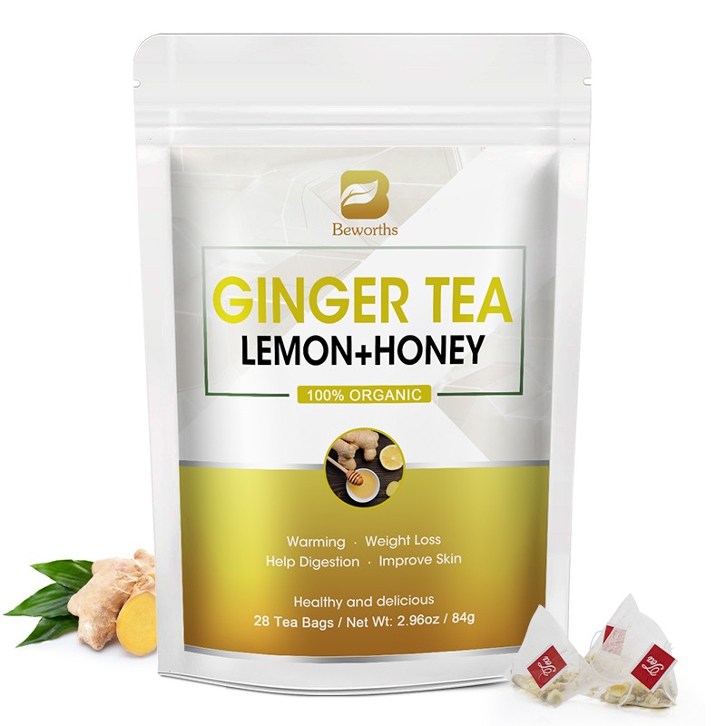 Ginger Tea Manufacturer - OEM Honey Lemon Flavor Custom