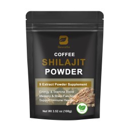 Shilajit Coffee Powder Manufacturer - OEM Healthcare Supplement Bulk