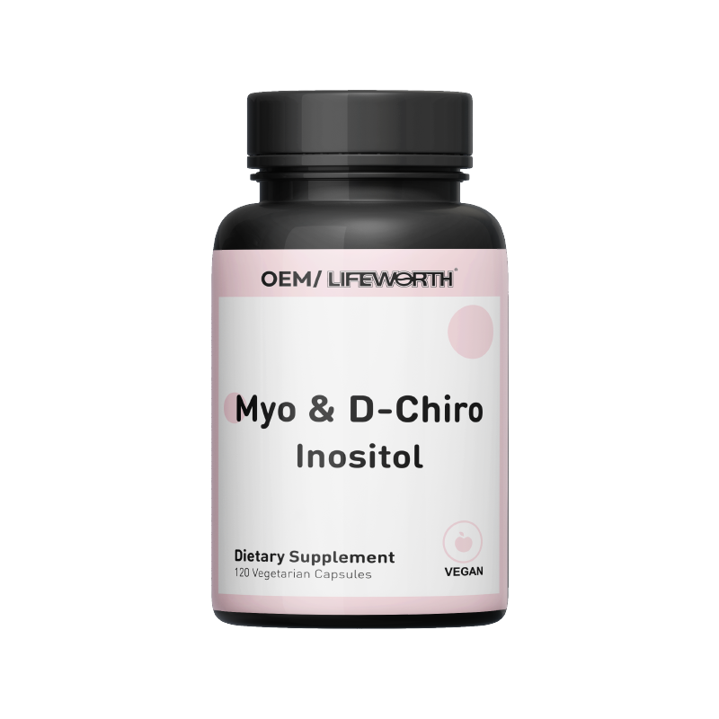 LIFEWORTH Women Myo-Inositol & D-Chiro Inositol Capsules Fertility Supplements for Hormonal Balance & Ovarian Health