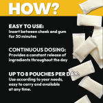 LIFEWORTH Nootropic & Focus Supplement Energy Pouches Can Natural Caffeine for Women and Men