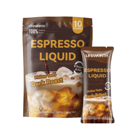LIFEWORTH Small Packaging Cold Brew Iced Coffee Liquid Instant Concentrate