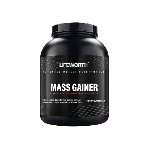 LIFEWORTH Private Label Sugar Free Strawberry Muscle Gainer Isolate Whey Protein Powder for Weight Gain
