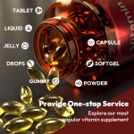 LIFEWORTH OEM Brand Vitamins a Oil Softgel Capsules Supplements Skin Hair Health