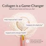 LIFEWORTH Hydrolyzed Multi Collagen Peptides Protein Powder Supplement Advanced with Hyaluronic Acid Vitamin C