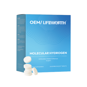 LIFEWORTH Elemental Magnesium Molecular Hydrogen Water Tablets for Optimize Health and Immunity