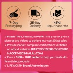 LIFEWORTH Soft Peach Flavor Low Molecular Marine Collagen Peptides Jelly Stick with Vitamins Hyaluronic Acid