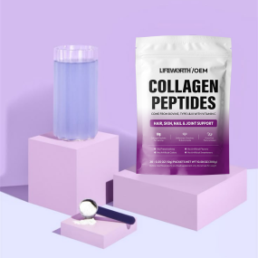 LIFEWORTH Unflavored Hydrolyzed Collagen Peptides Powder High Absorption Boost Skin Hair Nail Health