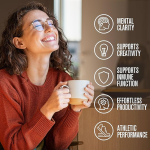 LIFEWORTH White Label Reishi Extract NO Sugar Cacoa Mushroom Coffee Manufactures