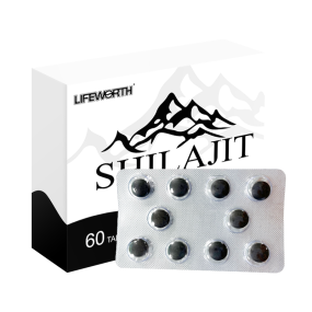 LIFEWORTH GMP in Stock Rich Trace Minerals Immunity System 100% Pure Shilajit Tablets