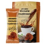 LIFEWORTH Chaga Extract Organic Instant Mushroom Coffee Powder Bag Blend Wholesale