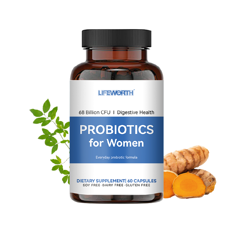 LIFEWORTH Healthcare Probiotic Capsule 68 Billion CFU Probiotics Complex for Women pH Balance