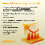 LIFEWORTH Liquid Liposomal Vitamin C Individual Packets Supplement for Immune Support and Collagen Boost
