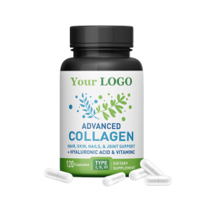 LIFEWORTH OEM Private Label Vitamins C Multi Collagen Peptides Capsules for Women and Men