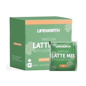 LIFEWORTH Factory Private Label Collagen Green Tea Matcha Powder Organic