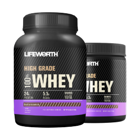 LIFEWORTH Healthcare Vegan Whey Protein Isolate Peptide Powder Extraction Pre Workout