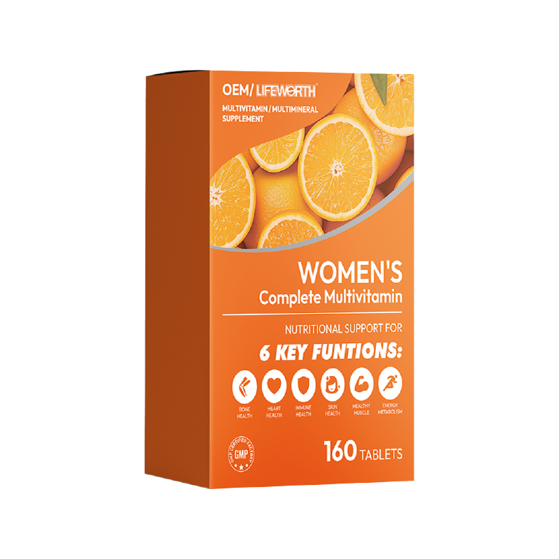 LIFEWORTH Private Label Daily Essential Multivitamins Supplements Tablet for Women