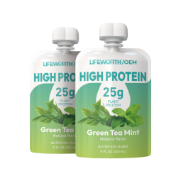 LIFEWORTH Fat Burning Vegan High Protein Meal Shake Drinks Fiber Vitamins and Minerals