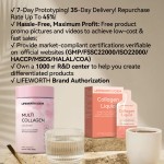 LIFEWORTH On-the-Go Hydrolyzed Collagen Peptides Liquid Drink with Biotin and Vitamin C