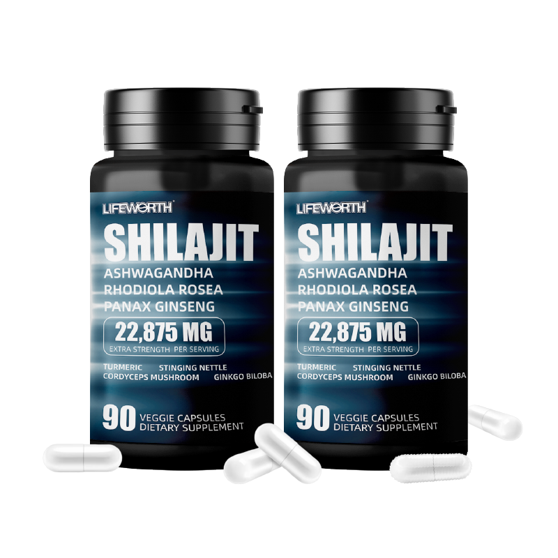 LIFEWORTH in Stock Maximum Potency Organic Fulvic Acid Trace Minerals Shilajit Capsules