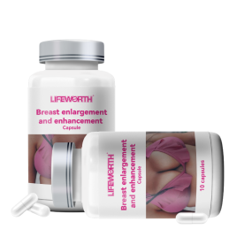 LIFEWORTH Breast and Hip Enhancer Capsules Curves Boobs Supplements Firming Big Breast Capsule Maca