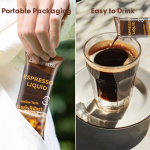 LIFEWORTH Small Packaging Cold Brew Iced Coffee Liquid Instant Concentrate